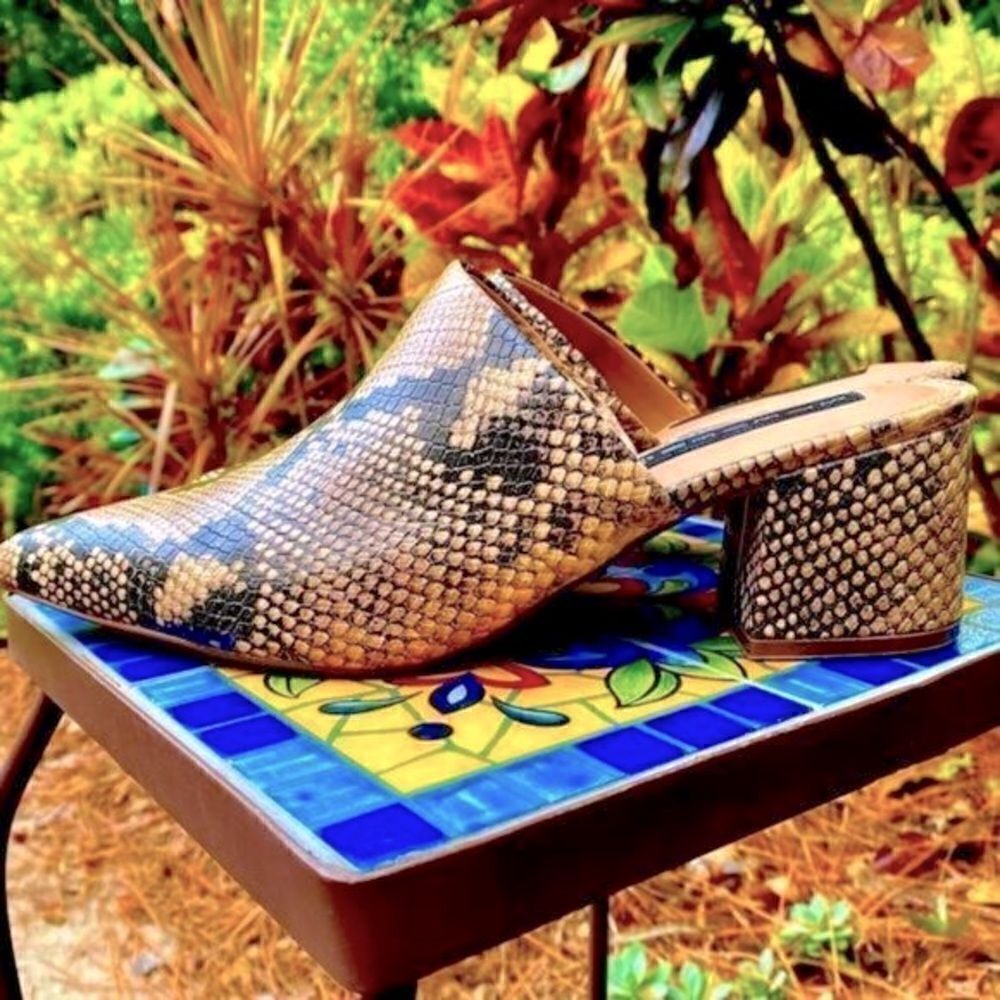 NEW STEVEN BY STEVE MADDEN SELMA PYTHON EMBOSSED … - image 13